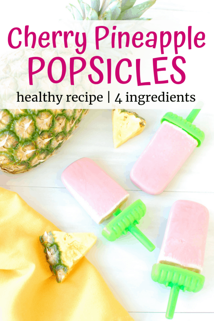Cherry Pineapple Popsicles Snacking in Sneakers