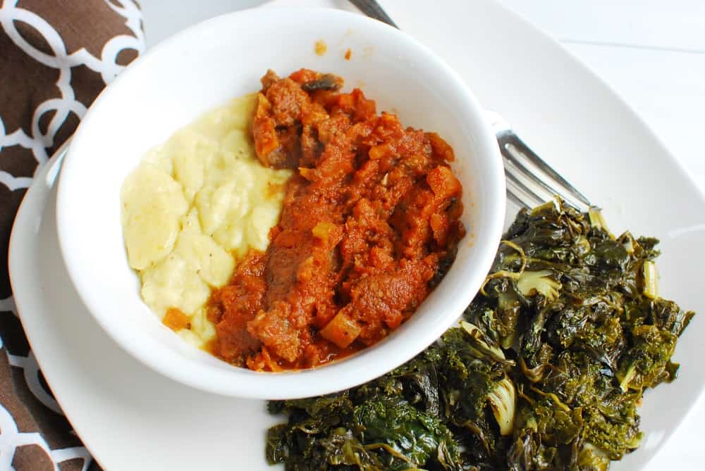 prepared beef bolognese meal