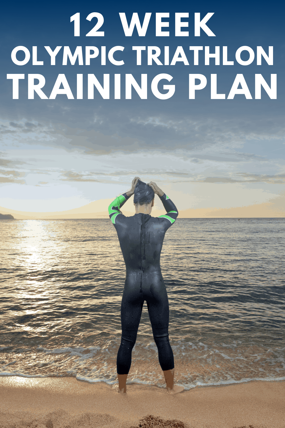 12 Week Olympic Triathlon Training Plan Beginner Friendly 