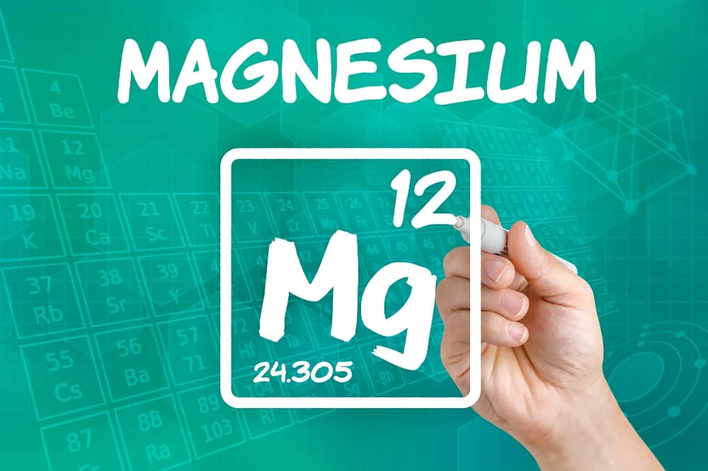 Symbol for the chemical element magnesium