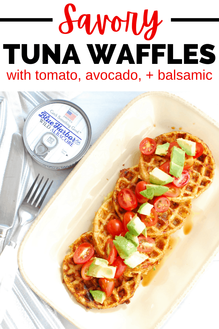 Tuna Waffles (Flourless and Delicious!) Snacking in Sneakers