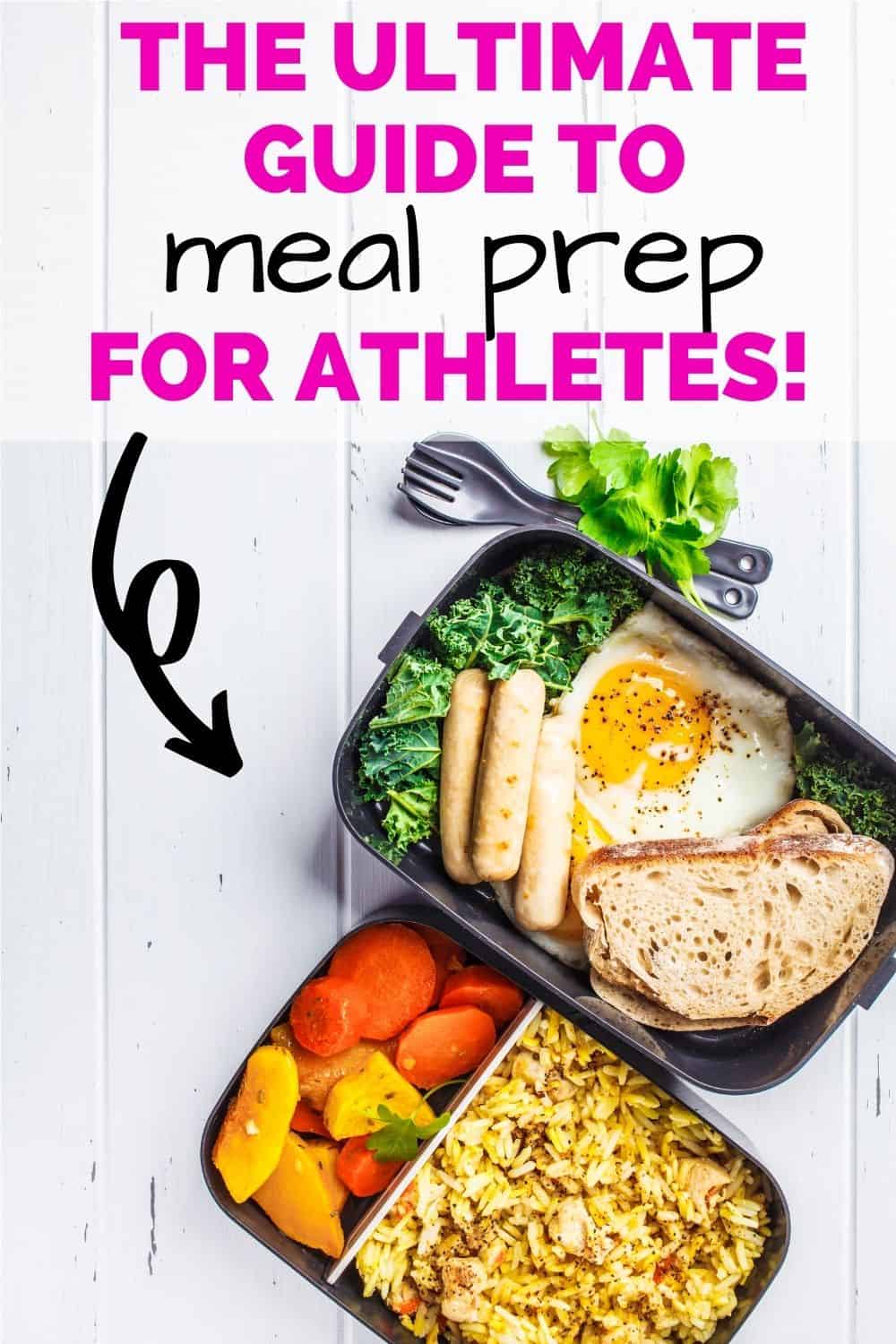 Athlete meal preparation