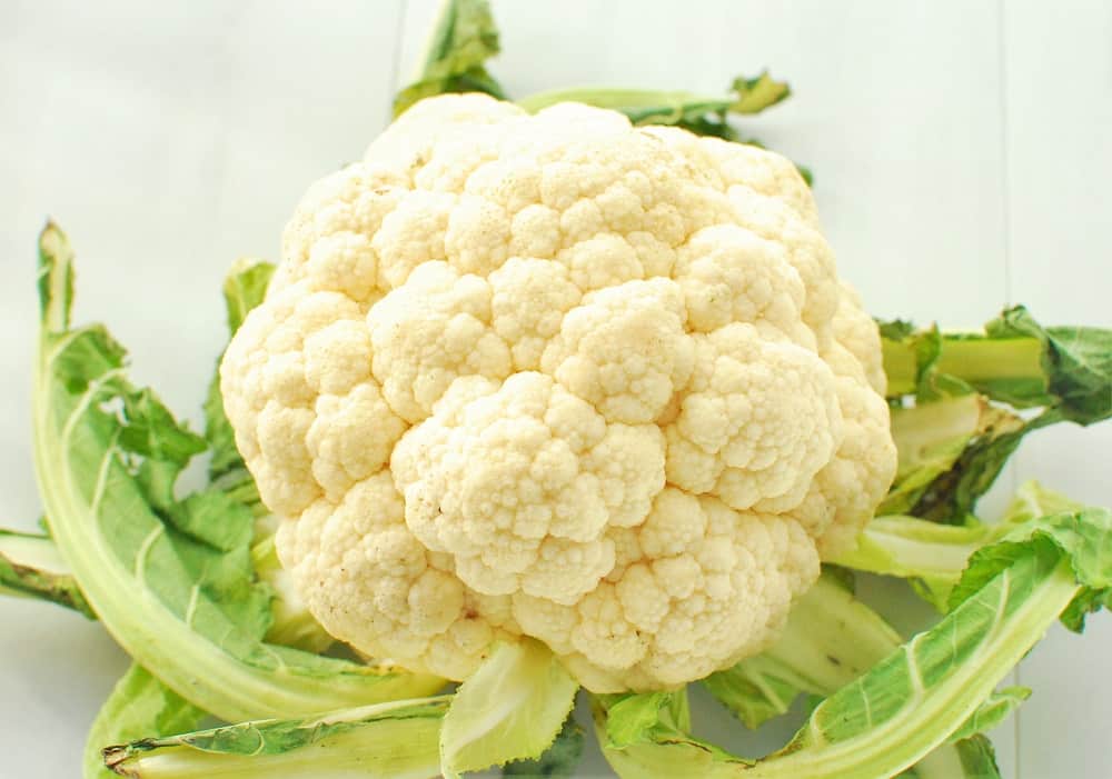 a head of cauliflower