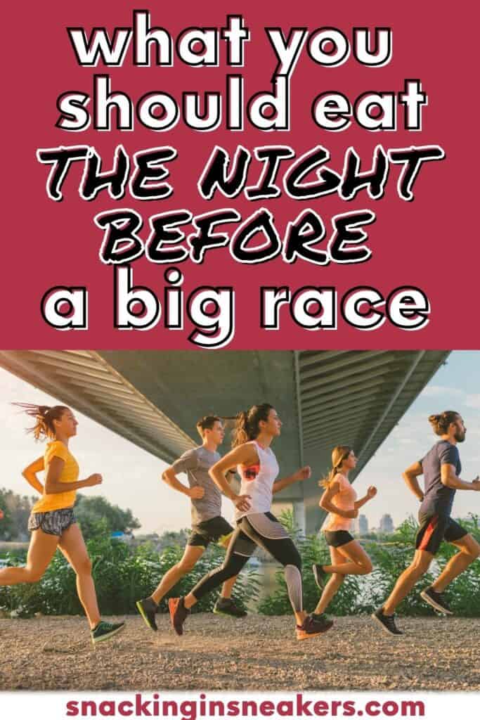 What To Do The Night Before Your Big Race