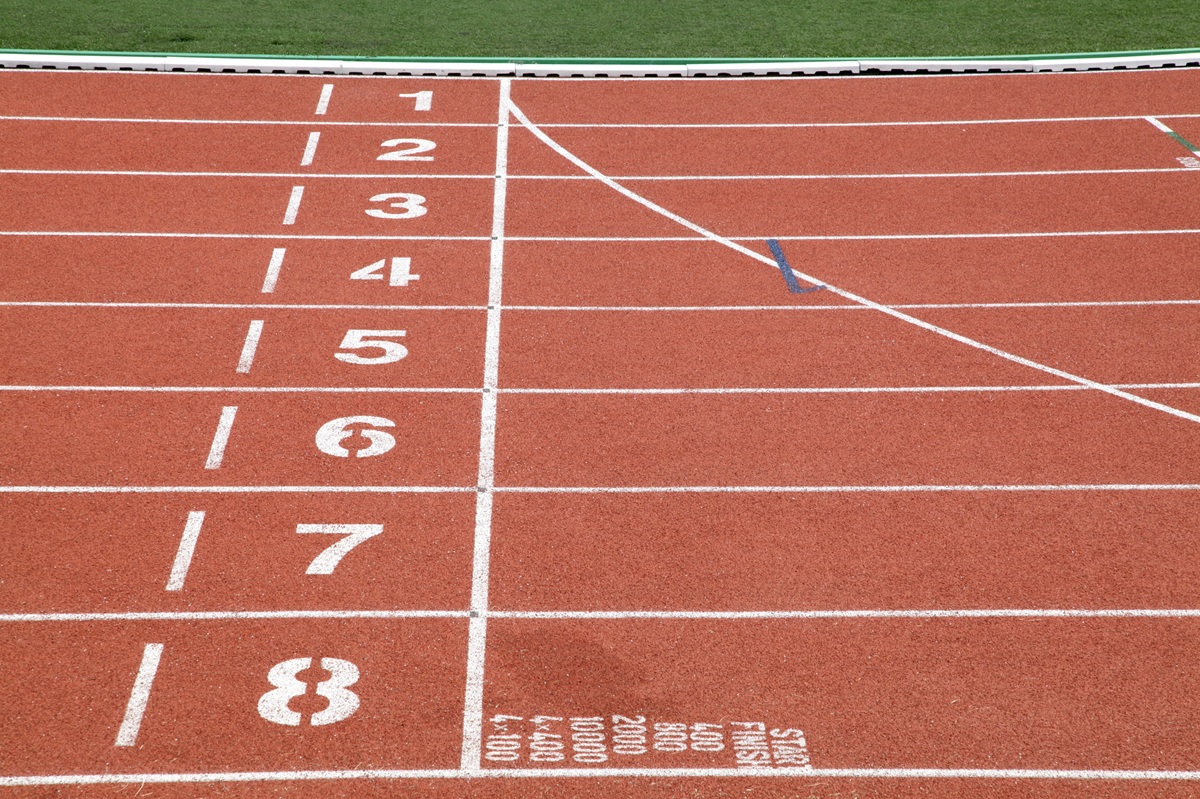 A running track.